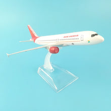Load image into Gallery viewer, Air India Indian Airlines Airbus A320 VT-EOD Airplane 16cm Diecast Plane Model