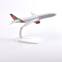 Load image into Gallery viewer, Kenya Airways Boeing 777 Airplane 16cm Diecast Plane Model