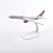 Load image into Gallery viewer, Kenya Airways Boeing 777 Airplane 16cm Diecast Plane Model