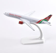 Load image into Gallery viewer, Kenya Airways Boeing 777 Airplane 16cm Diecast Plane Model