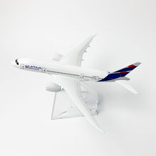 Load image into Gallery viewer, LATAM Airlines Chile Boeing 787 CC-BGK Airplane 16cm Diecast Plane Model