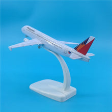 Load image into Gallery viewer, Philippines Airlines Airbus A320 Airplane 16cm Diecast Plane Model