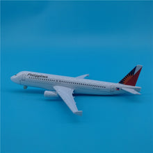 Load image into Gallery viewer, Philippines Airlines Airbus A320 Airplane 16cm Diecast Plane Model