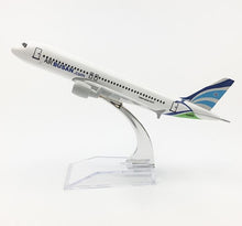 Load image into Gallery viewer, Air Busan Flights Korean Airlines Airbus A320 Airplane 16cm Diecast Plane Model