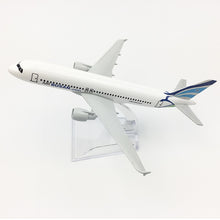 Load image into Gallery viewer, Air Busan Flights Korean Airlines Airbus A320 Airplane 16cm Diecast Plane Model