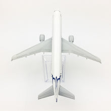 Load image into Gallery viewer, Air Busan Flights Korean Airlines Airbus A320 Airplane 16cm Diecast Plane Model