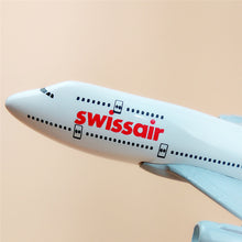 Load image into Gallery viewer, Swiss Air Airlines Boeing 747 Airplane 16cm Diecast Plane Model