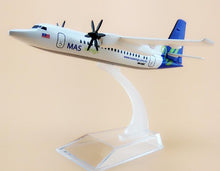 Load image into Gallery viewer, MASWings Malaysia Airlines Fokker F-50 9M-MGC Airplane 14cm Diecast Plane Model