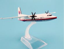 Load image into Gallery viewer, Malaysia Airlines Fokker F-50 9MMGH Airplane Diecast Plane Model