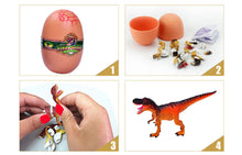 Load image into Gallery viewer, Set of 4 Dinosaur Dino Part III 4D 3D Puzzle Egg Model DIY Educational Toy