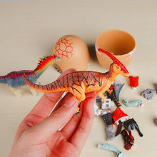 Load image into Gallery viewer, Set of 4 Dinosaur Dino Part IV 4D 3D Puzzle Egg Model DIY Educational Toy
