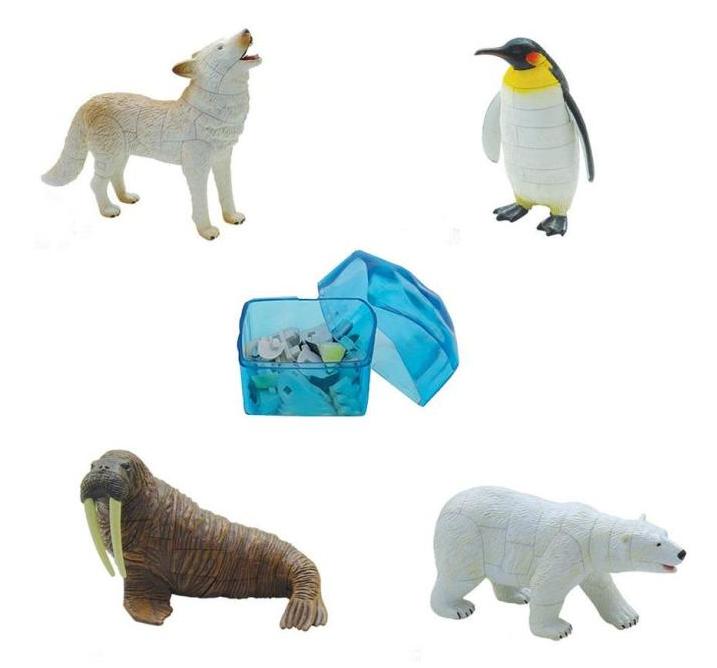 Set of 4 Dogs Animal Part I 4D 3D Puzzle Model DIY Educational Toy – e-Toyer