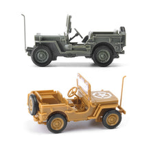 Load image into Gallery viewer, Willys Jeep Car WWII Military US Army Vehicle 4D Assembly Model Kit Toy (Choose Color)