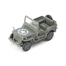 Load image into Gallery viewer, Willys Jeep Car WWII Military US Army Vehicle 4D Assembly Model Kit Toy (Choose Color)