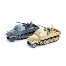 Load image into Gallery viewer, SD.KFZ.72 Armored Car WWII German Army Military Vehicle 4D Assembly Model Kit Toy (Choose Color)