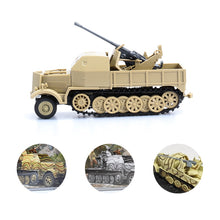 Load image into Gallery viewer, SD.KFZ.72 Armored Car WWII German Army Military Vehicle 4D Assembly Model Kit Toy (Choose Color)