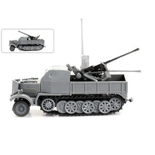 Load image into Gallery viewer, SD.KFZ.72 Armored Car WWII German Army Military Vehicle 4D Assembly Model Kit Toy (Choose Color)