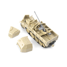 Load image into Gallery viewer, SD.KFZ.72 Armored Car WWII German Army Military Vehicle 4D Assembly Model Kit Toy (Choose Color)