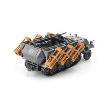 Load image into Gallery viewer, WWII German Sd.Kfz. 251/1 Ausf. C Wheeled Armored Tank Military Vehicle 4D Model Assembly Model Kit Toy