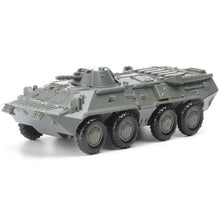 Load image into Gallery viewer, WWII Russian BTR-80 Armoured Personnel Carrier wheeled Military Vehicle 4D Assembly Model Kit Toy