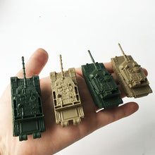 Load image into Gallery viewer, 4 pcs US M1A2 Abrams Tank Chinese Type 99 Tank Military 4D Finished Model Toy 1:144 Scale