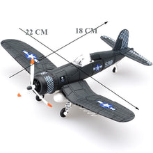 Load image into Gallery viewer, WWII Military Aircraft US Navy Vought F4U Corsair Fighter 1/48 Plane 4D Assembly Model Kit Toy (Choose Color)