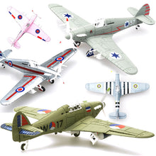 Load image into Gallery viewer, WWII Military Aircraft British Hawker Hurricane Fighter 1/48 Plane 4D Assembly Model Kit Toy (Choose Color)