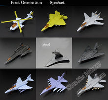 Load image into Gallery viewer, 8 pcs Military Fighter Plane Aircraft Airplane Helicopter Part I 4D Assembly Model Kit Toy