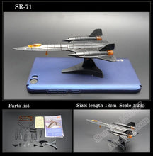 Load image into Gallery viewer, 8 pcs Military Fighter Plane Aircraft Airplane Helicopter Part I 4D Assembly Model Kit Toy