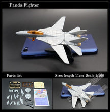 Load image into Gallery viewer, 8 pcs Military Fighter Plane Aircraft Airplane Helicopter Part I 4D Assembly Model Kit Toy