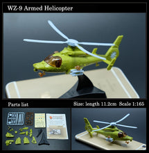 Load image into Gallery viewer, 8 pcs Military Fighter Plane Aircraft Airplane Helicopter Part II 4D Assembly Model Kit Toy
