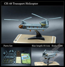 Load image into Gallery viewer, 8 pcs Military Fighter Plane Aircraft Airplane Helicopter Part III 4D Assembly Model Kit Toy