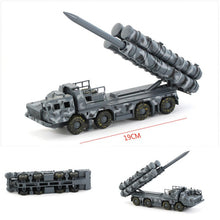 Load image into Gallery viewer, Russia Army S-300 PMU Missile System Radar Military Truck Vehicle 4D Assembly Model Kit Toy (Choose Style)