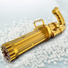 Load image into Gallery viewer, Gatling Electric Bubble Machine Gun Toy 21 Holes 15.5 Inch Summer Automatic Soap Water Maker For Kids Gift (Choose Color)