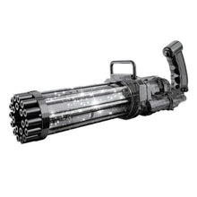 Load image into Gallery viewer, Gatling Electric Bubble Machine Gun Toy 21 Holes 15.5 Inch Summer Automatic Soap Water Maker For Kids Gift (Choose Color)