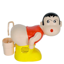 Load image into Gallery viewer, Funny Fart Boy Electric Soap Bubble Blower Machine Joke Toy Fully-Automatic Water Blowing Light Music Kids