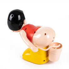 Load image into Gallery viewer, Funny Fart Boy Electric Soap Bubble Blower Machine Joke Toy Fully-Automatic Water Blowing Light Music Kids