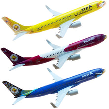 Load image into Gallery viewer, Nok Air Thailand Boeing 737 Airplane 16cm DieCast Plane Model (Choose Color)