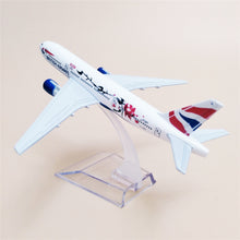 Load image into Gallery viewer, British Airways Boeing 777 Airplane 16cm DieCast Plane Model