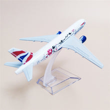Load image into Gallery viewer, British Airways Boeing 777 Airplane 16cm DieCast Plane Model