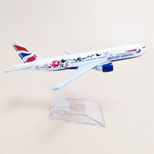 Load image into Gallery viewer, British Airways Boeing 777 Airplane 16cm DieCast Plane Model