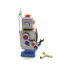 Load image into Gallery viewer, MS518 Space Robot Repair Astronaut Retro Clockwork Wind Up Tin Toy Collectible