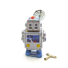Load image into Gallery viewer, MS518 Space Robot Repair Astronaut Retro Clockwork Wind Up Tin Toy Collectible