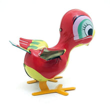 Load image into Gallery viewer, MS656 Jumping Little Duck Animal Retro Clockwork Wind Up Tin Toy Collectible