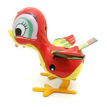 Load image into Gallery viewer, MS656 Jumping Little Duck Animal Retro Clockwork Wind Up Tin Toy Collectible