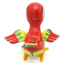 Load image into Gallery viewer, MS656 Jumping Little Duck Animal Retro Clockwork Wind Up Tin Toy Collectible