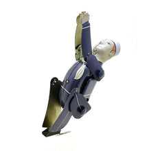 Load image into Gallery viewer, MS654 Vintage Climbing Sailor Pull Line Rope Retro Classic Tin Toy Collectible