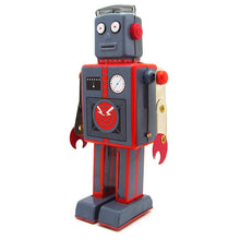 Load image into Gallery viewer, MS384 Space Mechanical Radiocon Robot Retro Clockwork Wind Up Tin Toy Collectible