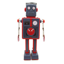 Load image into Gallery viewer, MS384 Space Mechanical Radiocon Robot Retro Clockwork Wind Up Tin Toy Collectible