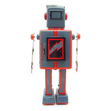 Load image into Gallery viewer, MS384 Space Mechanical Radiocon Robot Retro Clockwork Wind Up Tin Toy Collectible